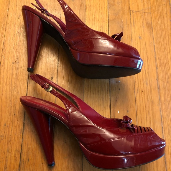 Vintage Linea Paolo Red Heel - Picture 2 of 5